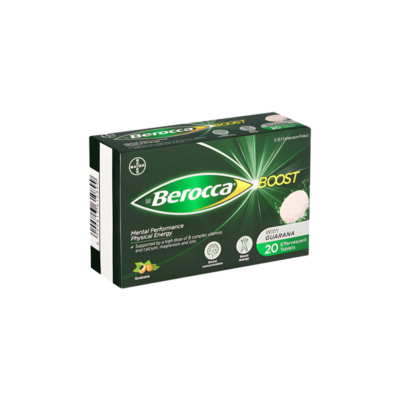 Berocca Boost Effervescent Tablets 20’s