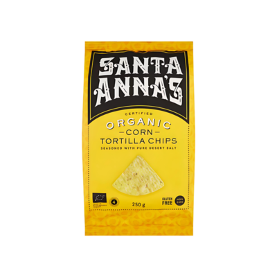 Santa Anna's Organic Corn Tortilla Chips 250g