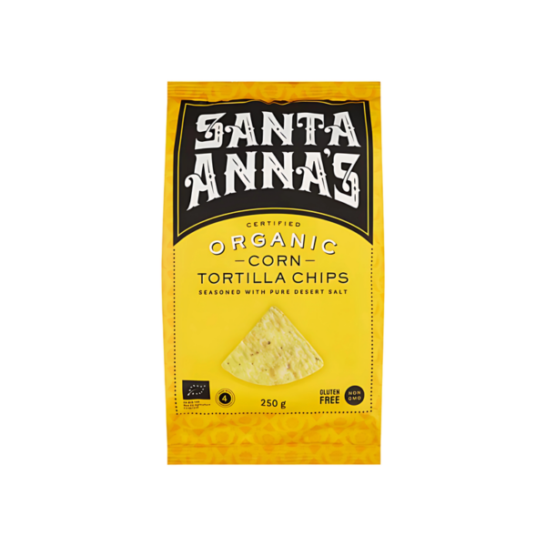 Santa Anna's Organic Corn Tortilla Chips 250g