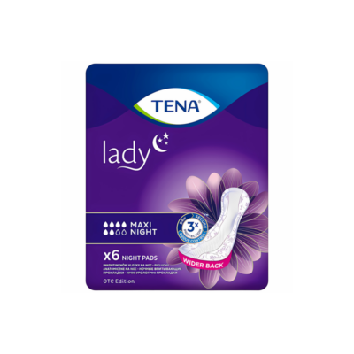 TENA Lady Pads Maxi Night 6s