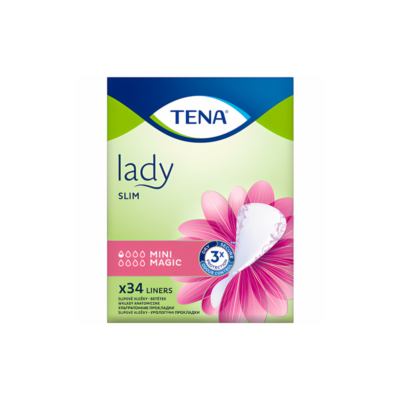 TENA Lady Slim Liners Mini Magic 34s