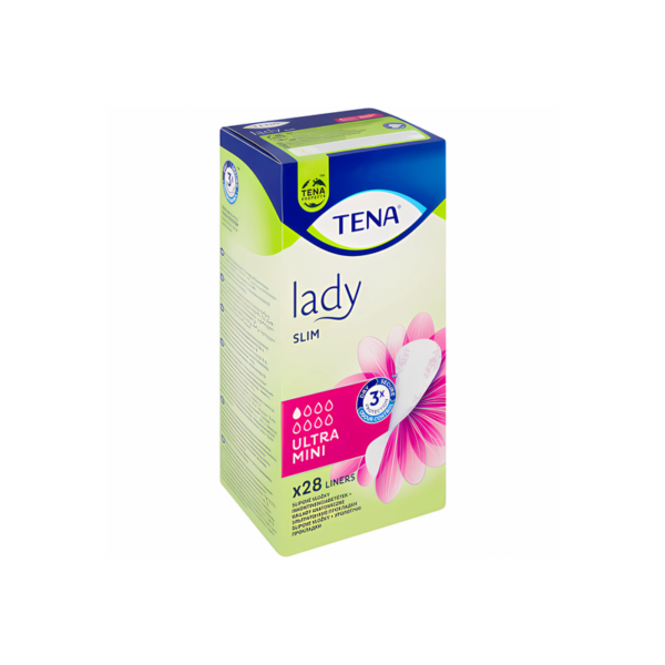 TENA Lady Slim Liners Ultra Mini 28s - Image 2