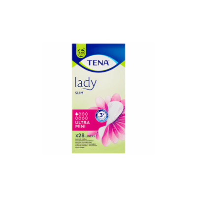 TENA Lady Slim Liners Ultra Mini 28s