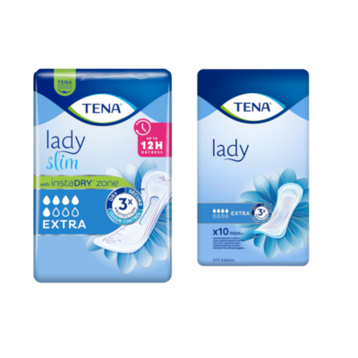 TENA Lady Slim Pads Extra 10s