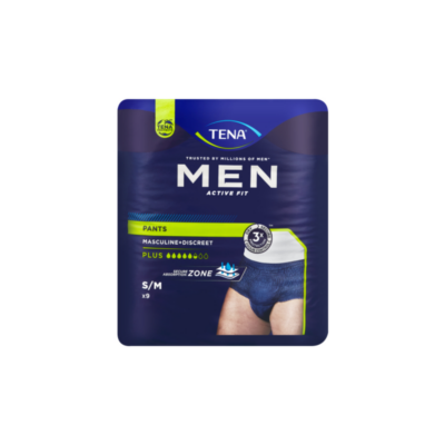 TENA Men Active Fit Pants Plus Medium 9s