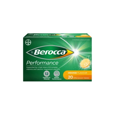 Berocca Performance Orange 20 Effervescent Tablets