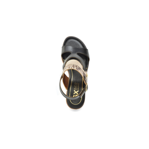 52292 GX&Co Medium Heel Slingback Sandal - Image 4