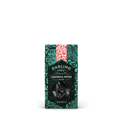 Darling Sweet Liquorice Toffee 150g