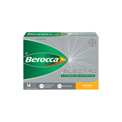 Berocca Electro - 14 Effervescent Powder Sachets
