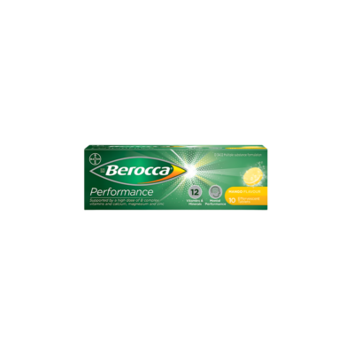 Berocca® Performance Mango Effervescent Tablets 10's