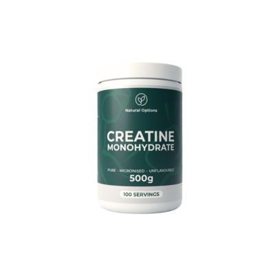 Natural Options Creatine Monohydrate 500g