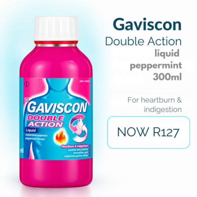 Gaviscon Double Action Peppermint Liquid